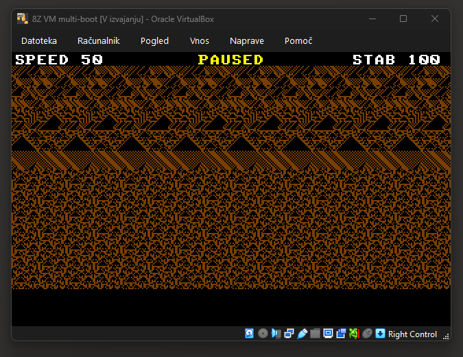 8Z OS v0.06 — Multi-boot with SPEED/STAB HUD